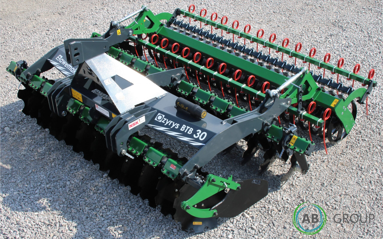 Awemak BTB disc harrow 3m - Talířové brány: obrázek 1 Awemak BTB disc harrow 3m - Talířové brány: obrázek 1