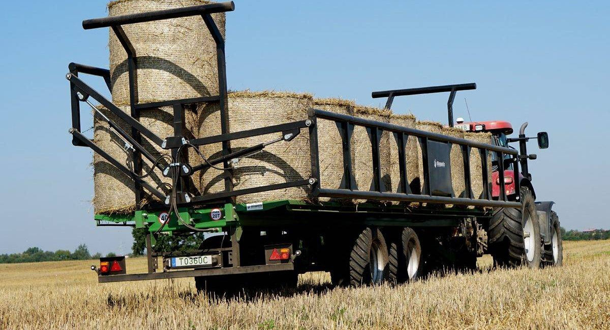 Dinapolis bale trailer 20t, RPP-9000 - Zemědělský přívěsy valníky: obrázek 1 Dinapolis bale trailer 20t, RPP-9000 - Zemědělský přívěsy valníky: obrázek 1