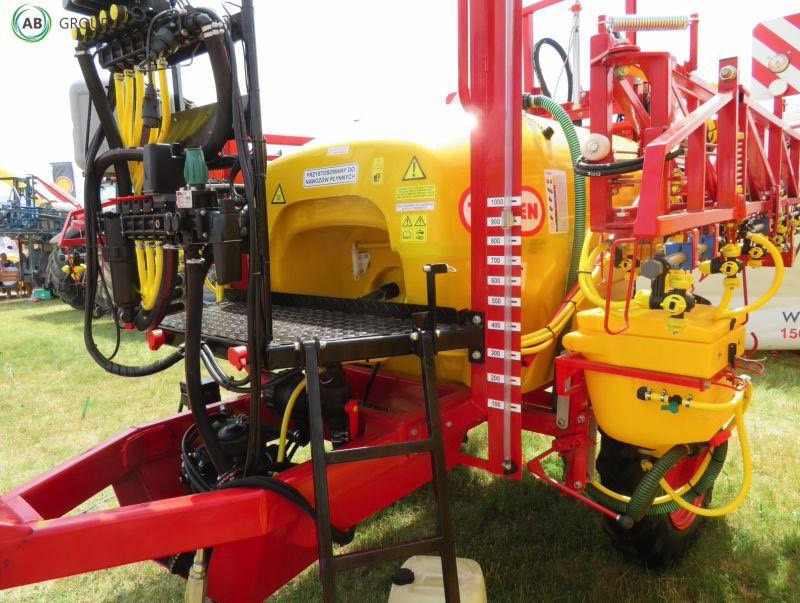 Tad-Len trailed filed sprayer TL 1018 - 18m - Tažený postřikovač: obrázek 4 Tad-Len trailed filed sprayer TL 1018 - 18m - Tažený postřikovač: obrázek 4