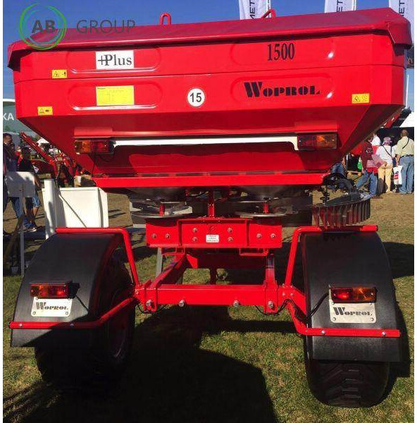 Woprol rozsiewacz nawozów JUNIOR II MAX 1500, 1500 l z wó - Rozmetadlo hnoje: obrázek 4 Woprol rozsiewacz nawozów JUNIOR II MAX 1500, 1500 l z wó - Rozmetadlo hnoje: obrázek 4