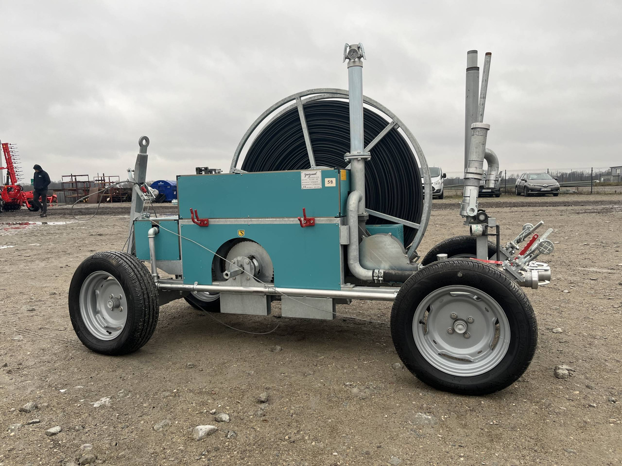 Yuzuak Irriforce ECO TD 3000-400 reel rain gun – exhibition piece - Zavlažovací systém: obrázek 1 Yuzuak Irriforce ECO TD 3000-400 reel rain gun – exhibition piece - Zavlažovací systém: obrázek 1