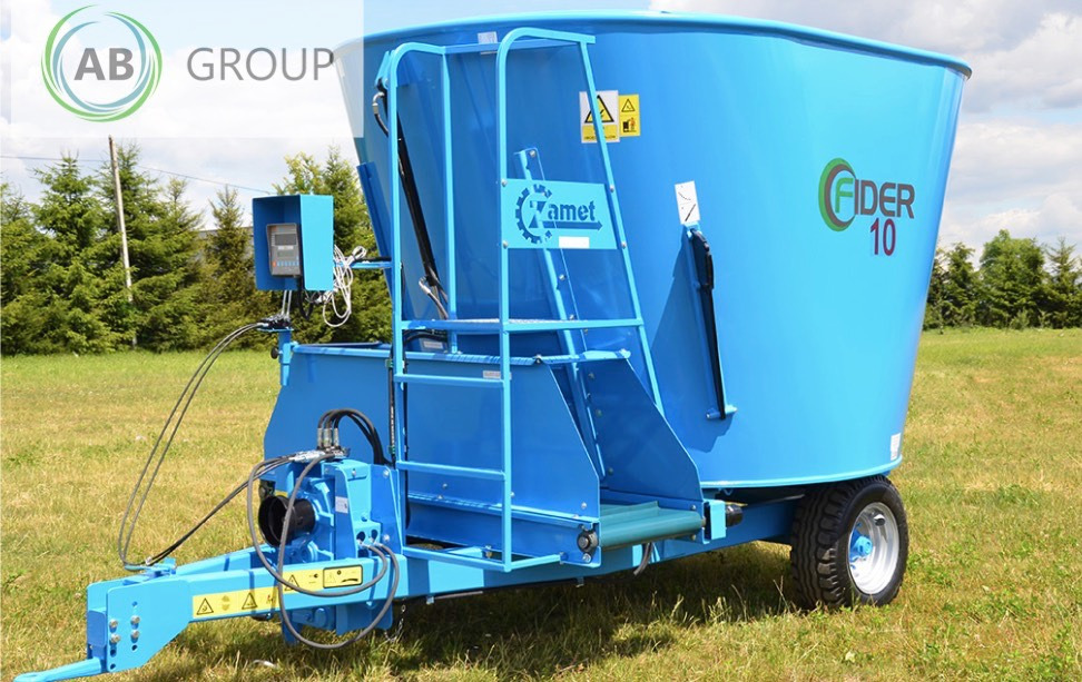 Zamet feed wagon Fider 10 m3 - Krmný míchací vůz: obrázek 1 Zamet feed wagon Fider 10 m3 - Krmný míchací vůz: obrázek 1