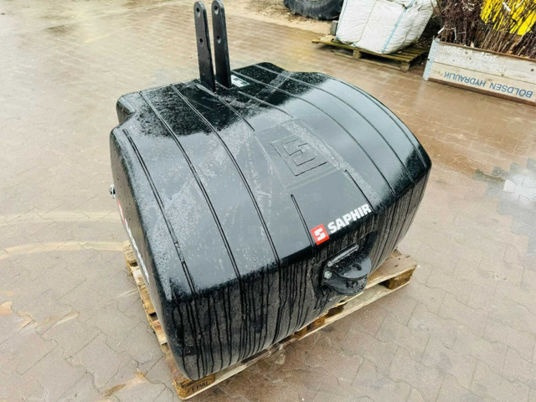 Saphir BALAST do ciągnika SAPHIR 1500 kg, 2022 rok produkcji - Protizávaží pro Traktor: obrázek 3 Saphir BALAST do ciągnika SAPHIR 1500 kg, 2022 rok produkcji - Protizávaží pro Traktor: obrázek 3