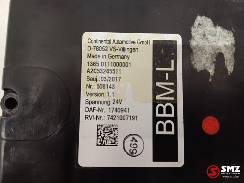 DAF Occ ECU BBM-L regeleenheid DAF - Řídicí blok pro Nákladní auto: obrázek 4 DAF Occ ECU BBM-L regeleenheid DAF - Řídicí blok pro Nákladní auto: obrázek 4