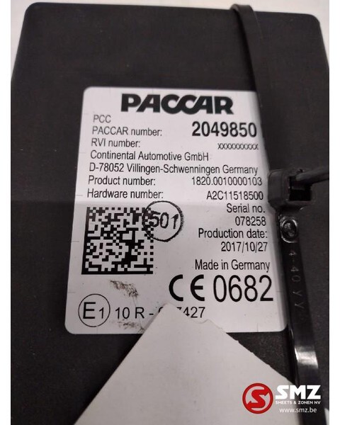 DAF Occ Ecu - Daf XF 106 2049850 PCC CONTROL - Řídicí blok pro Nákladní auto: obrázek 2 DAF Occ Ecu - Daf XF 106 2049850 PCC CONTROL - Řídicí blok pro Nákladní auto: obrázek 2