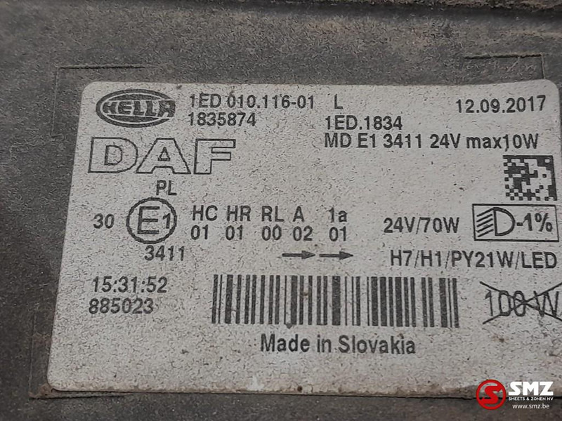 DAF Occ koplamp links DAF - Světlomet pro Nákladní auto: obrázek 3 DAF Occ koplamp links DAF - Světlomet pro Nákladní auto: obrázek 3