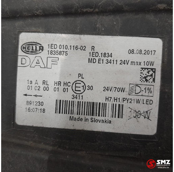 DAF Occ koplamp rechts DAF - Světlomet pro Nákladní auto: obrázek 3 DAF Occ koplamp rechts DAF - Světlomet pro Nákladní auto: obrázek 3
