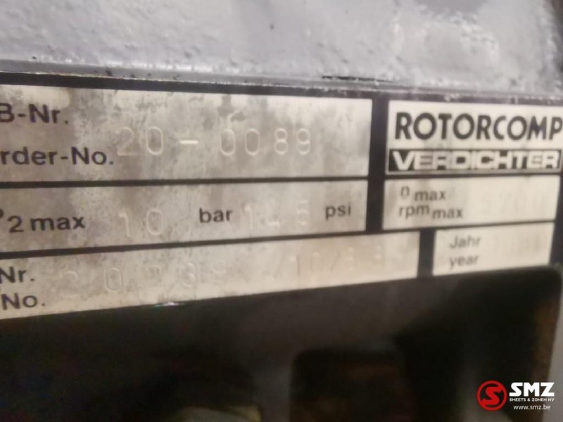 Mobilní kompresor Deutz Occ Compressor met 2 cilinder Deutz motor: obrázek 6