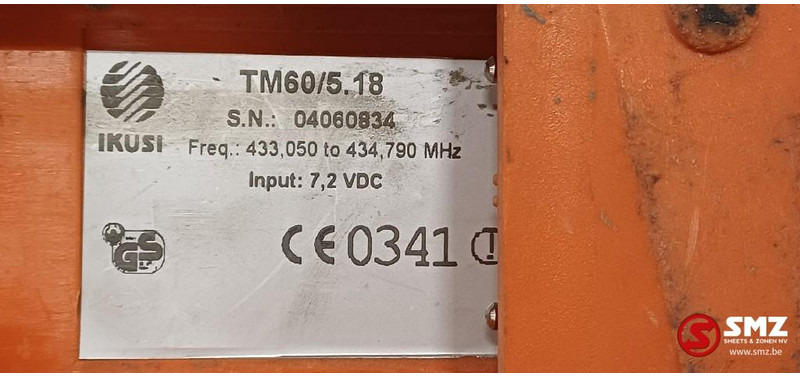 Diversen Occ afstandsbediening autolaadkraan TM60/5.18 Ikus - Výložník: obrázek 3 Diversen Occ afstandsbediening autolaadkraan TM60/5.18 Ikus - Výložník: obrázek 3