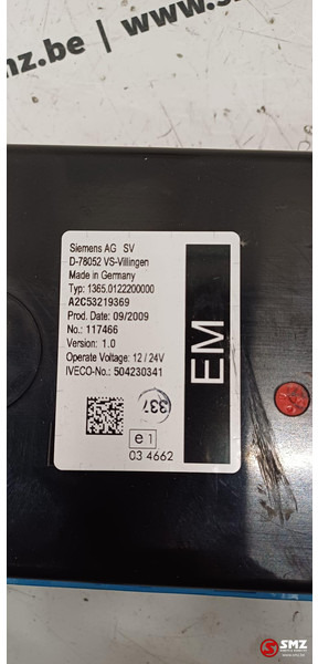 Iveco Occ ECU EM regeleenheid Iveco - Řídicí blok pro Nákladní auto: obrázek 4 Iveco Occ ECU EM regeleenheid Iveco - Řídicí blok pro Nákladní auto: obrázek 4