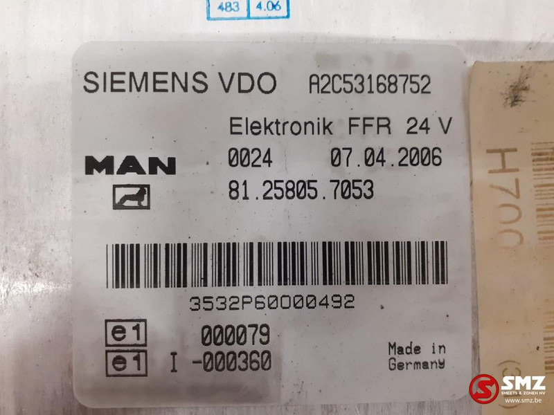 MAN Occ ECU FFR regeleenheid MAN - Řídicí blok pro Nákladní auto: obrázek 2 MAN Occ ECU FFR regeleenheid MAN - Řídicí blok pro Nákladní auto: obrázek 2