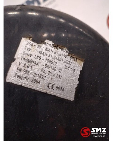 MAN Occ Luchtketel 8L MAN TGA - Brzdové díly pro Nákladní auto: obrázek 4 MAN Occ Luchtketel 8L MAN TGA - Brzdové díly pro Nákladní auto: obrázek 4