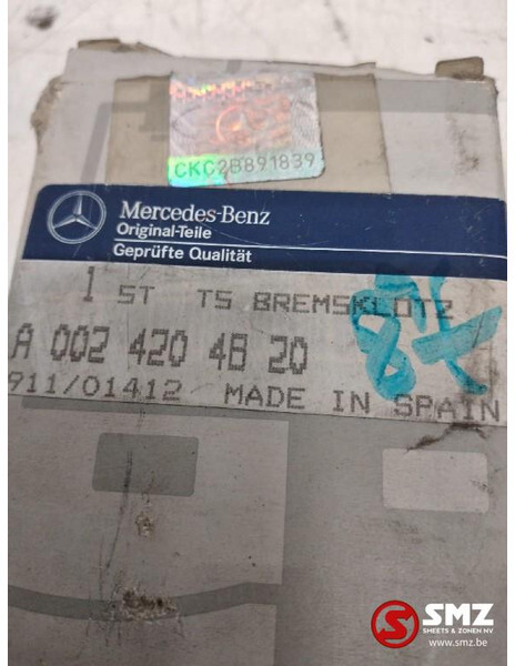 Mercedes-Benz Achterste remblokkenset mercedes w638 a0024204820 - Brzdové destičky pro Nákladní auto: obrázek 2 Mercedes-Benz Achterste remblokkenset mercedes w638 a0024204820 - Brzdové destičky pro Nákladní auto: obrázek 2