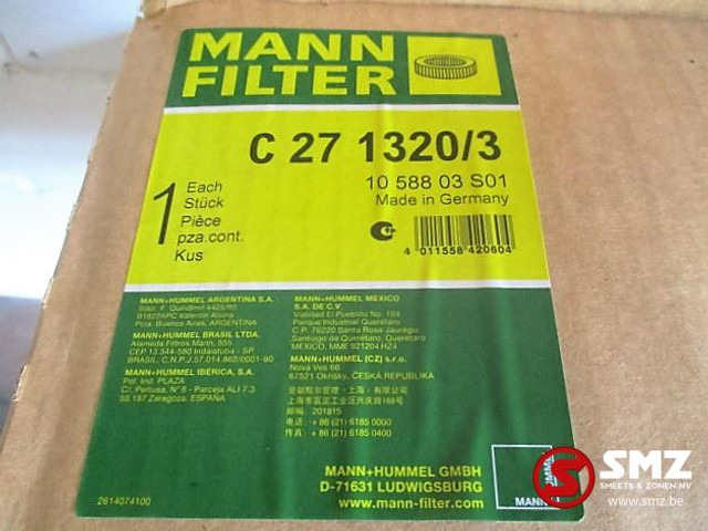 Mercedes-Benz Luchtfilter mann c271320/3 mercedes Actros - Vzdušný filtr pro Nákladní auto: obrázek 2 Mercedes-Benz Luchtfilter mann c271320/3 mercedes Actros - Vzdušný filtr pro Nákladní auto: obrázek 2