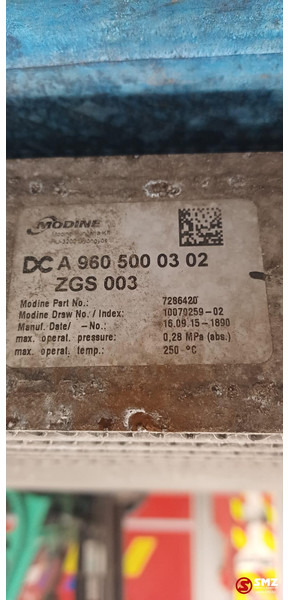 Mercedes-Benz Occ intercooler OM470LA Mercedes - Intercooler pro Nákladní auto: obrázek 4 Mercedes-Benz Occ intercooler OM470LA Mercedes - Intercooler pro Nákladní auto: obrázek 4