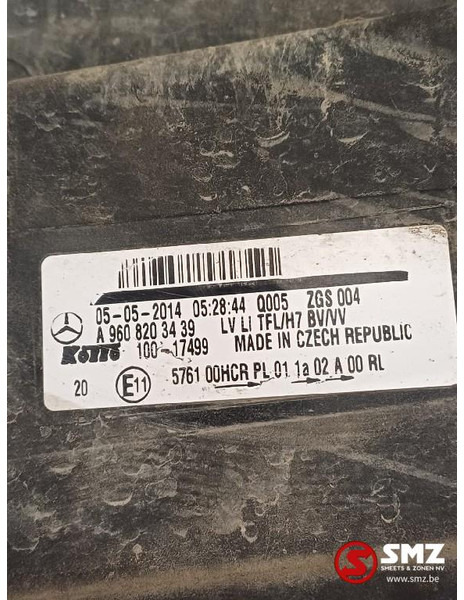 Mercedes-Benz Occ koplamp links RHD Mercedes - Světlomet pro Nákladní auto: obrázek 3 Mercedes-Benz Occ koplamp links RHD Mercedes - Světlomet pro Nákladní auto: obrázek 3