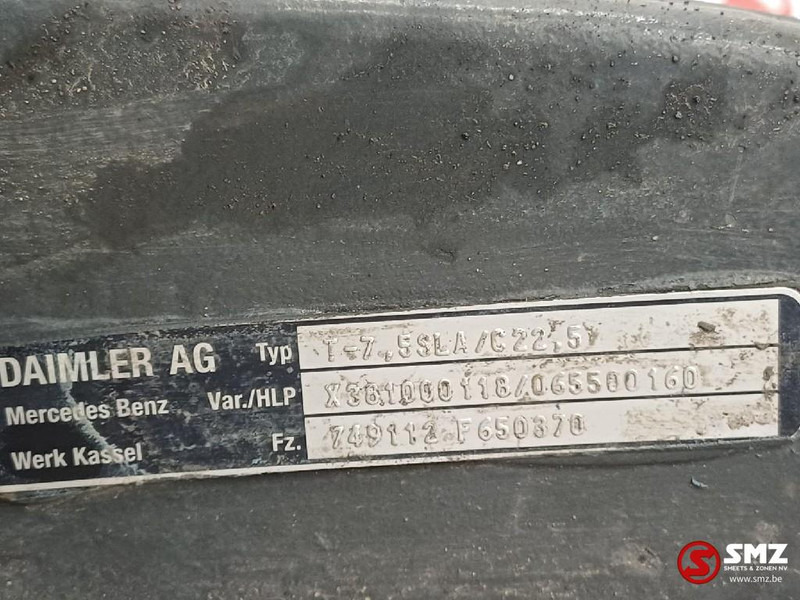 Mercedes-Benz Occ sleepas T-7,5SLA/C22,5 Mercedes - Poloosa pro Nákladní auto: obrázek 5 Mercedes-Benz Occ sleepas T-7,5SLA/C22,5 Mercedes - Poloosa pro Nákladní auto: obrázek 5