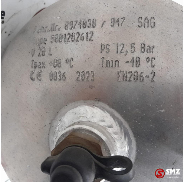 Iveco Occ luchtketel 20L 12,5Bar Iveco - Náhradní díly pro Nákladní auto: obrázek 3 Iveco Occ luchtketel 20L 12,5Bar Iveco - Náhradní díly pro Nákladní auto: obrázek 3