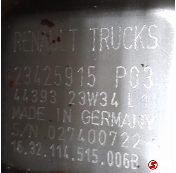 Renault Occ katalysator Euro 6 Renault - Katalyzátor výfukových plynů pro Nákladní auto: obrázek 5 Renault Occ katalysator Euro 6 Renault - Katalyzátor výfukových plynů pro Nákladní auto: obrázek 5