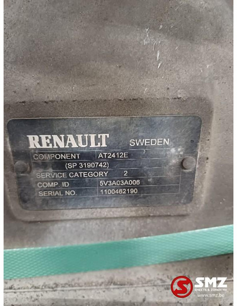 Renault Occ versnellingsbak AT2412E Renault - Převodovka pro Nákladní auto: obrázek 5 Renault Occ versnellingsbak AT2412E Renault - Převodovka pro Nákladní auto: obrázek 5