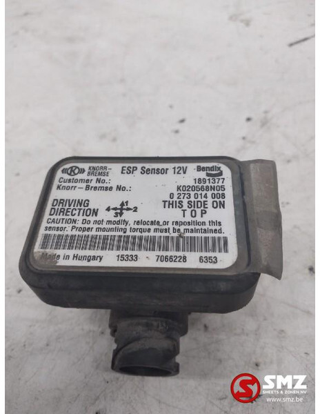 Scania Occ ESP sensor Scania R410 1891377 K020568N05 - Senzor pro Nákladní auto: obrázek 1 Scania Occ ESP sensor Scania R410 1891377 K020568N05 - Senzor pro Nákladní auto: obrázek 1