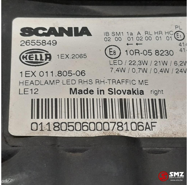 Scania Occ koplamp rechts Scania - Světlomet pro Nákladní auto: obrázek 3 Scania Occ koplamp rechts Scania - Světlomet pro Nákladní auto: obrázek 3