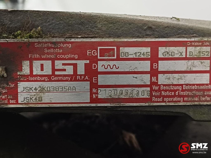 Jost Occ koppelschotel met montageplaat JSK40 JOST - Točnice pro Nákladní auto: obrázek 5 Jost Occ koppelschotel met montageplaat JSK40 JOST - Točnice pro Nákladní auto: obrázek 5