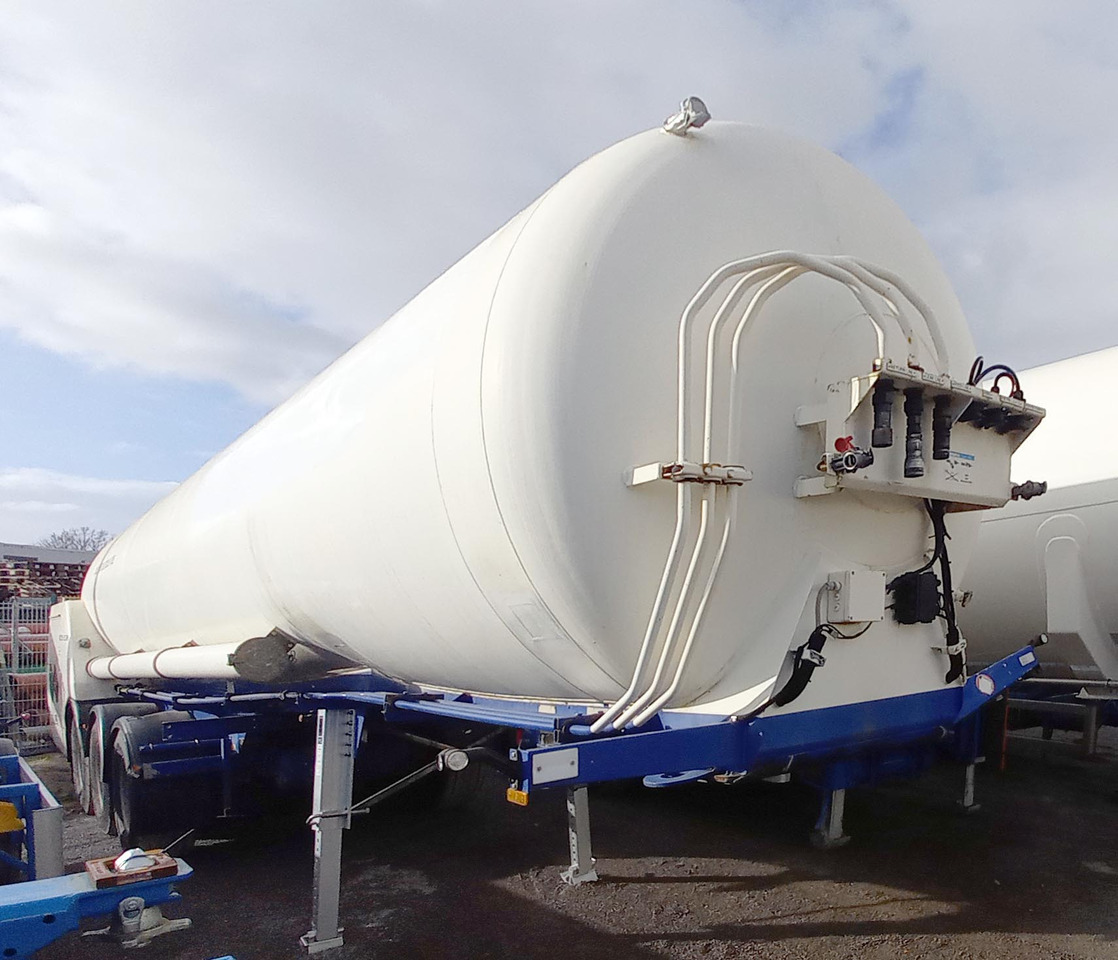 AGA Cryo Gas tank semi-trailer cryogenic used for nitrogen, argon, oxygen, LIN, LOX, LAR. - Cisternový návěs: obrázek 1 AGA Cryo Gas tank semi-trailer cryogenic used for nitrogen, argon, oxygen, LIN, LOX, LAR. - Cisternový návěs: obrázek 1
