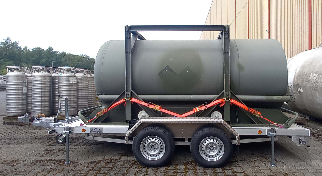 CRYOBASE Gas tank cryogenic trailer used for nitrogen, oxygen, argon - Cisternový přívěs: obrázek 2 CRYOBASE Gas tank cryogenic trailer used for nitrogen, oxygen, argon - Cisternový přívěs: obrázek 2