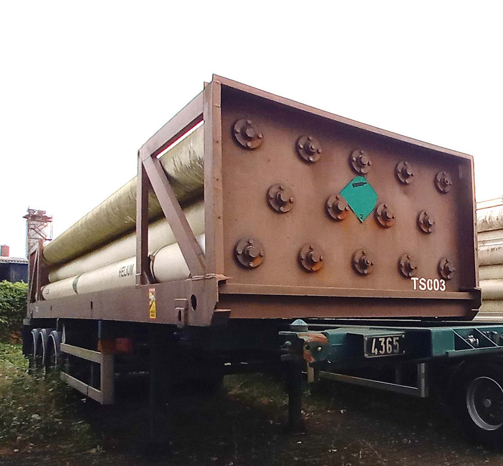 FRUEHAUF Gas tank tube semi-trailer used for compressed helium, hydrogen, Wasserstoff - Cisternový návěs: obrázek 1 FRUEHAUF Gas tank tube semi-trailer used for compressed helium, hydrogen, Wasserstoff - Cisternový návěs: obrázek 1