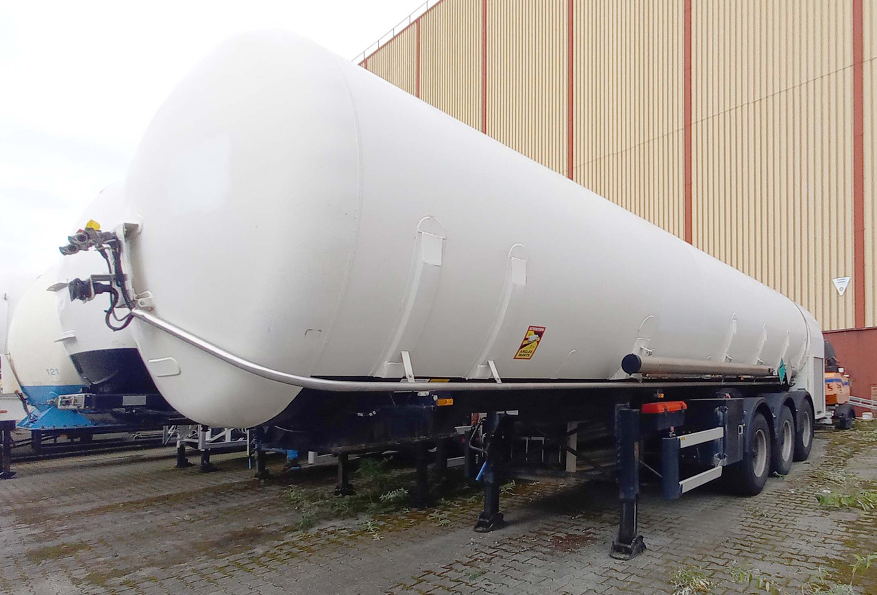 GOFA Gas tank semi-trailer cryogenic used for nitrogen, argon, oxygen, LIN, LOX, LAR - Cisternový návěs: obrázek 2 GOFA Gas tank semi-trailer cryogenic used for nitrogen, argon, oxygen, LIN, LOX, LAR - Cisternový návěs: obrázek 2