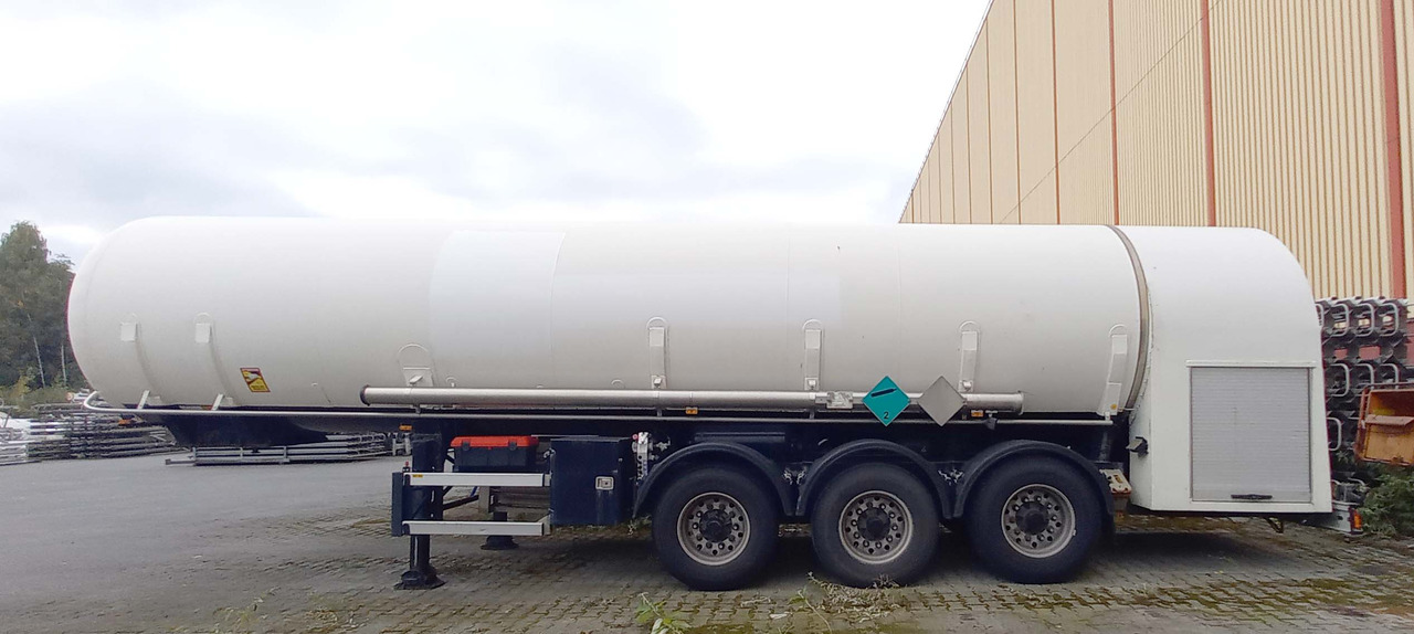 GOFA Gas tank semi-trailer cryogenic used for nitrogen, argon, oxygen, LIN, LOX, LAR - Cisternový návěs: obrázek 3 GOFA Gas tank semi-trailer cryogenic used for nitrogen, argon, oxygen, LIN, LOX, LAR - Cisternový návěs: obrázek 3