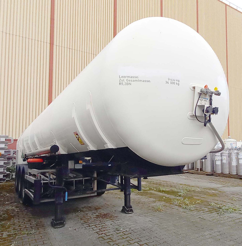 GOFA Gas tank semi-trailer cryogenic used for nitrogen, argon, oxygen, LIN, LOX, LAR - Cisternový návěs: obrázek 1 GOFA Gas tank semi-trailer cryogenic used for nitrogen, argon, oxygen, LIN, LOX, LAR - Cisternový návěs: obrázek 1