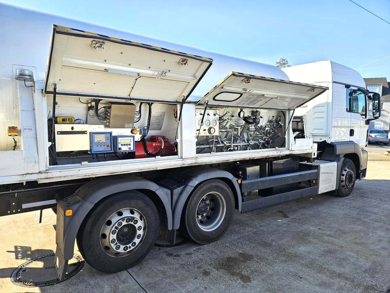 MAN Tank gas truck cryogenic used for oxygen, nitrogen, argon, LIN, LOX, LAR - Cisternové vozidlo: obrázek 5 MAN Tank gas truck cryogenic used for oxygen, nitrogen, argon, LIN, LOX, LAR - Cisternové vozidlo: obrázek 5