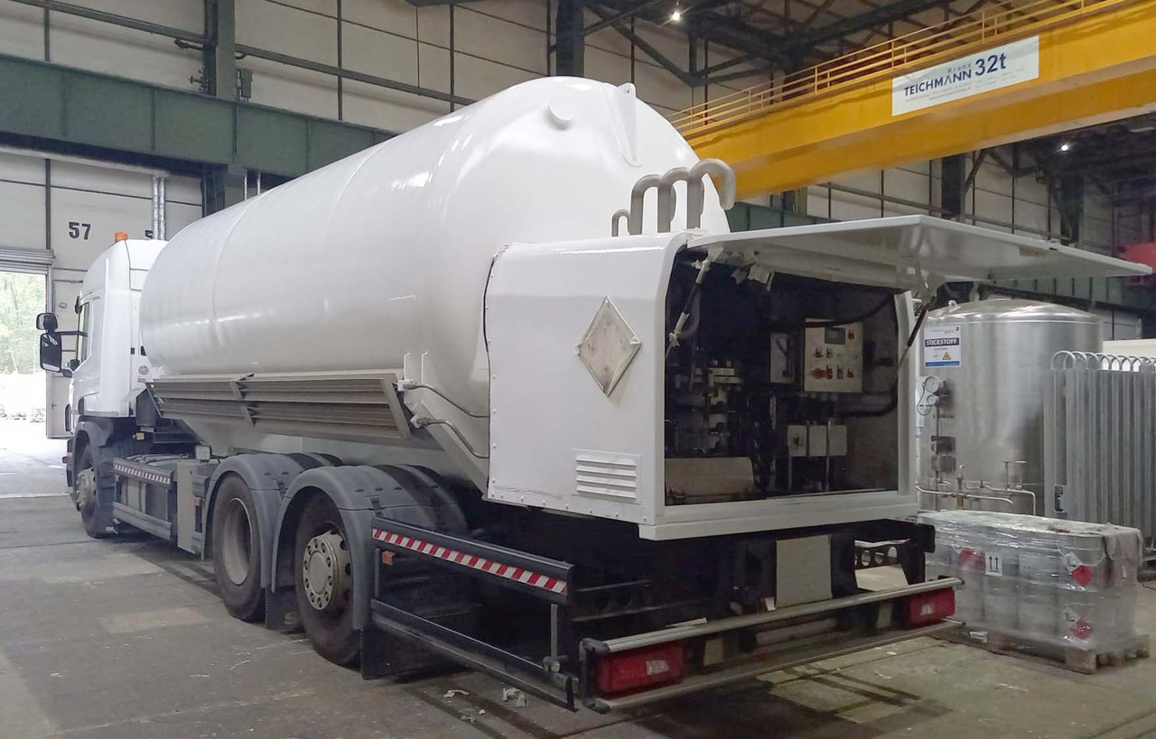 SCANIA Gas tank truck Orca cryogenic used for nitrogen and argon - Cisternové vozidlo: obrázek 5 SCANIA Gas tank truck Orca cryogenic used for nitrogen and argon - Cisternové vozidlo: obrázek 5