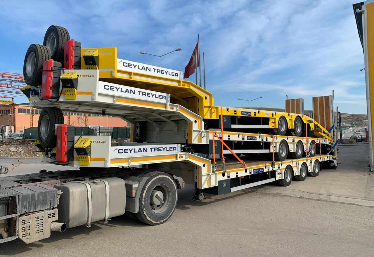 CEYLAN 2 AXLES STANDART & EXTENDABLE LOWBED - Podvalníkový návěs: obrázek 4 CEYLAN 2 AXLES STANDART & EXTENDABLE LOWBED - Podvalníkový návěs: obrázek 4