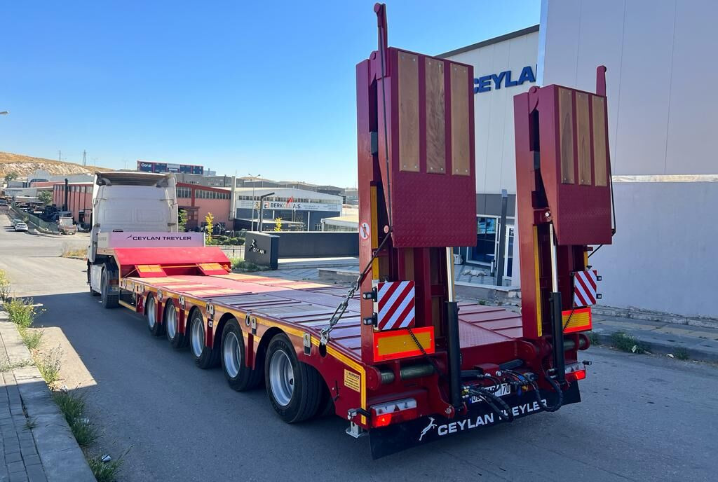 CEYLAN 3 AXLES STANDART & EXTENDABLE LOWBED - Podvalníkový návěs: obrázek 2 CEYLAN 3 AXLES STANDART & EXTENDABLE LOWBED - Podvalníkový návěs: obrázek 2