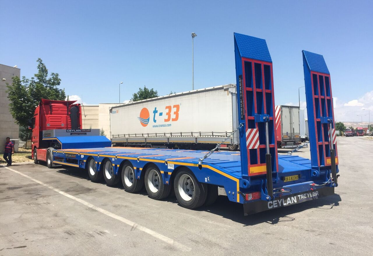 CEYLAN 3 AXLES STANDART & EXTENDABLE LOWBED - Podvalníkový návěs: obrázek 3 CEYLAN 3 AXLES STANDART & EXTENDABLE LOWBED - Podvalníkový návěs: obrázek 3