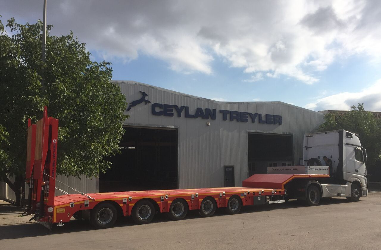 CEYLAN 3 AXLES STANDART & EXTENDABLE LOWBED - Podvalníkový návěs: obrázek 4 CEYLAN 3 AXLES STANDART & EXTENDABLE LOWBED - Podvalníkový návěs: obrázek 4