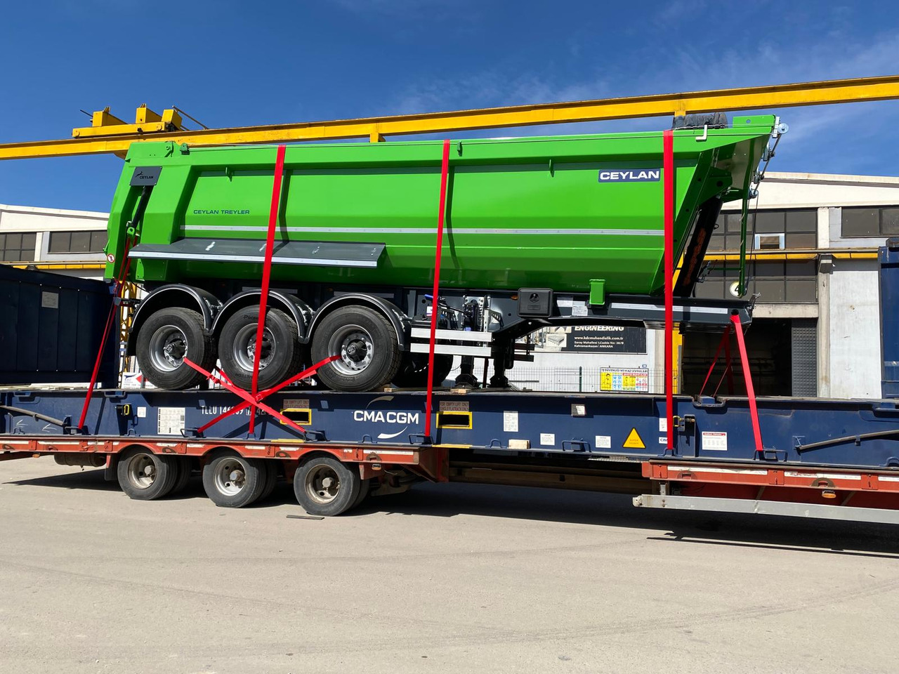 CEYLAN 3 AXLES TIPPER 22-30M3 - Sklápěcí návěs: obrázek 4 CEYLAN 3 AXLES TIPPER 22-30M3 - Sklápěcí návěs: obrázek 4