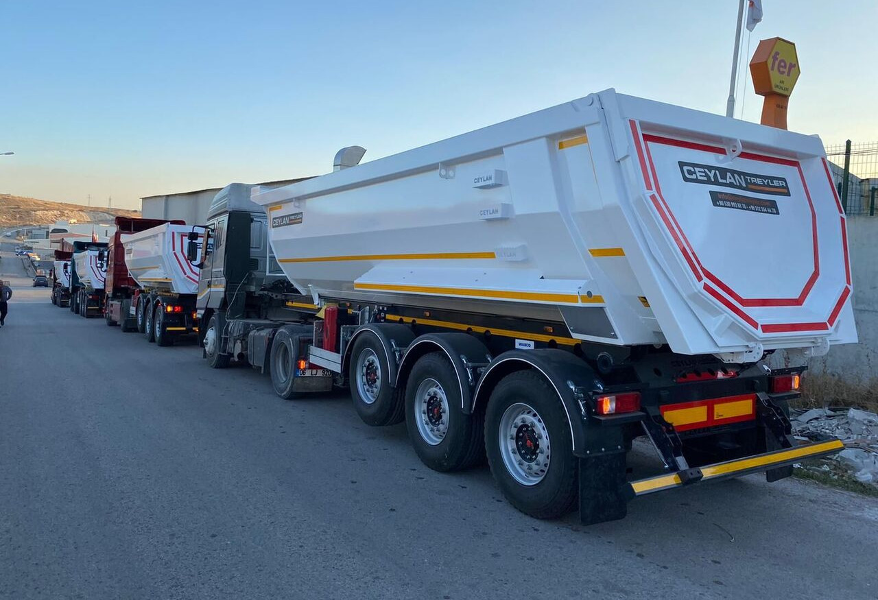 CEYLAN 3 AXLES TIPPER 22-30M3 - Sklápěcí návěs: obrázek 5 CEYLAN 3 AXLES TIPPER 22-30M3 - Sklápěcí návěs: obrázek 5