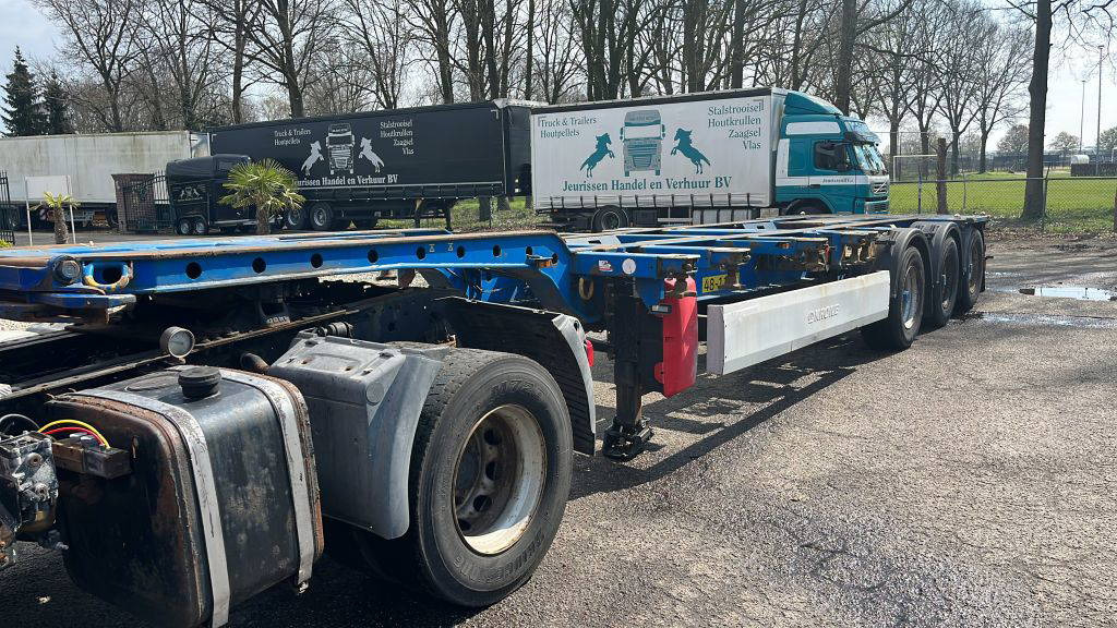 Krone 40FT HC, Voor en achter-uitschuifbaar, BPW 3 stuks - Kontejnerovy návěs/ Výměnná nástavba: obrázek 1 Krone 40FT HC, Voor en achter-uitschuifbaar, BPW 3 stuks - Kontejnerovy návěs/ Výměnná nástavba: obrázek 1