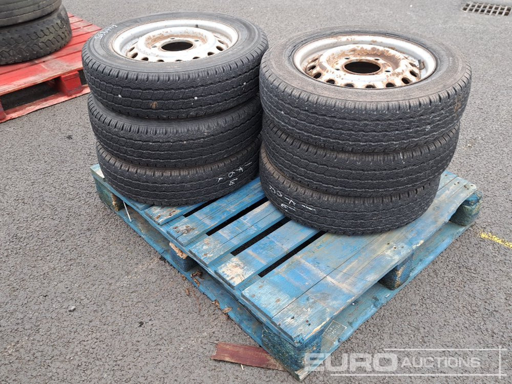 175/75R16 Tyre & Rim to suit Ivor Williams Trailer (6 of) - Pneumatiky: obrázek 2 175/75R16 Tyre & Rim to suit Ivor Williams Trailer (6 of) - Pneumatiky: obrázek 2