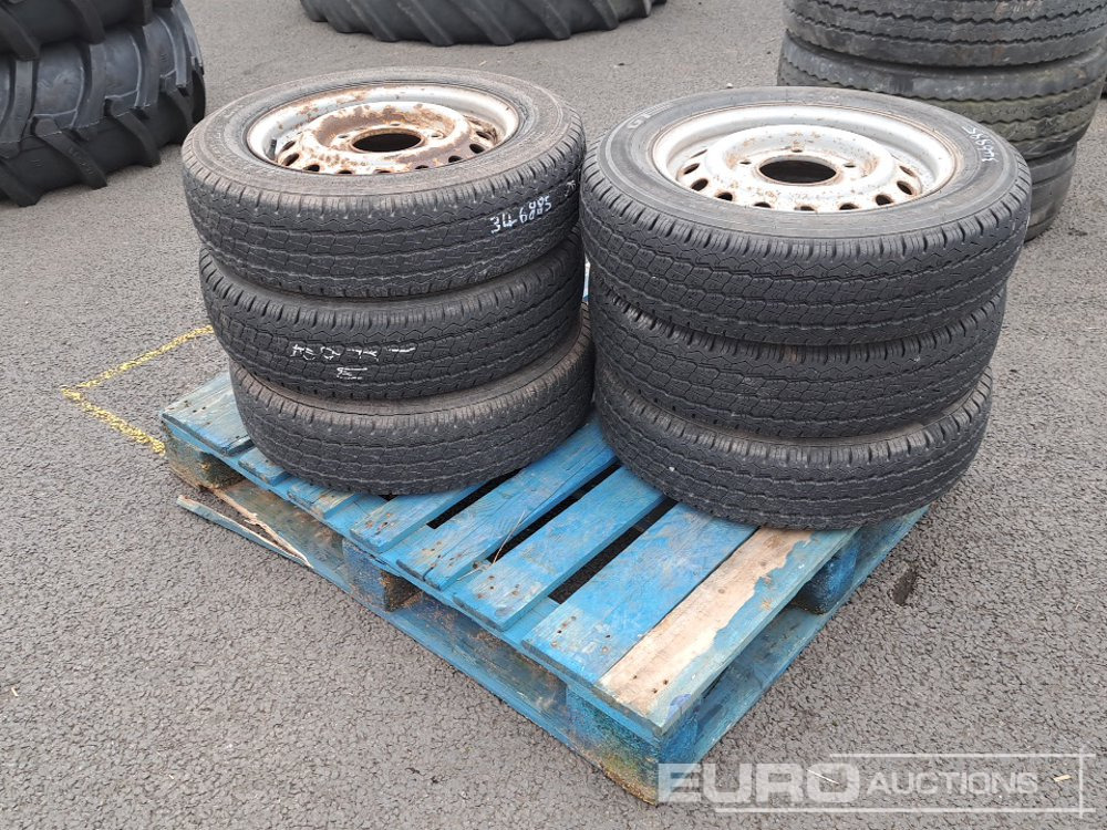 175/75R16 Tyre & Rim to suit Ivor Williams Trailer (6 of) - Pneumatiky: obrázek 4 175/75R16 Tyre & Rim to suit Ivor Williams Trailer (6 of) - Pneumatiky: obrázek 4