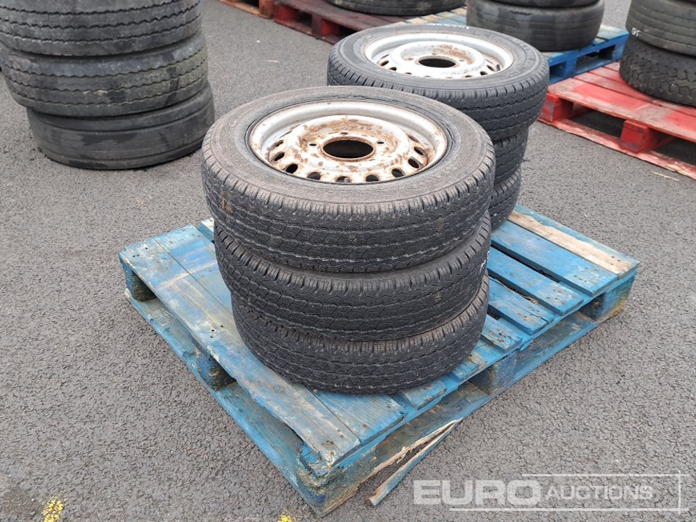 175/75R16 Tyre & Rim to suit Ivor Williams Trailer (6 of) - Pneumatiky: obrázek 3 175/75R16 Tyre & Rim to suit Ivor Williams Trailer (6 of) - Pneumatiky: obrázek 3