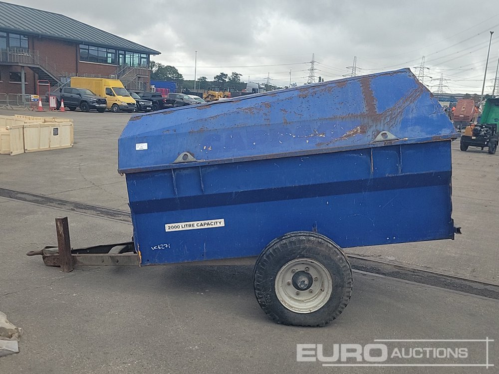 2000 Litre Single Axle Bunded Fuel Bowser - Skladovací nádrž: obrázek 2 2000 Litre Single Axle Bunded Fuel Bowser - Skladovací nádrž: obrázek 2