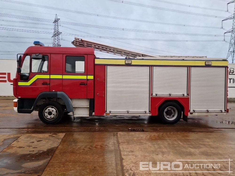 2001 MAN 4x2 Fire Engine, Manual Gearbox (Reg. Docs. Available) - Hasičský vůz: obrázek 2 2001 MAN 4x2 Fire Engine, Manual Gearbox (Reg. Docs. Available) - Hasičský vůz: obrázek 2