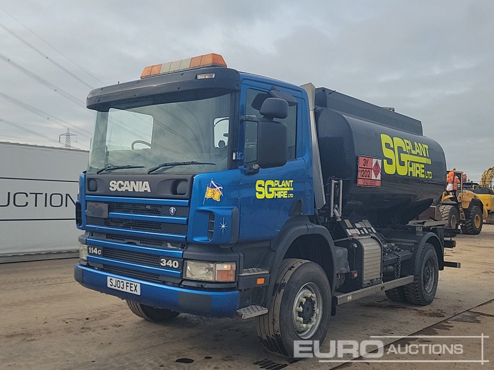 2003 Scania 114C-340 - Cisternové vozidlo: obrázek 1 2003 Scania 114C-340 - Cisternové vozidlo: obrázek 1