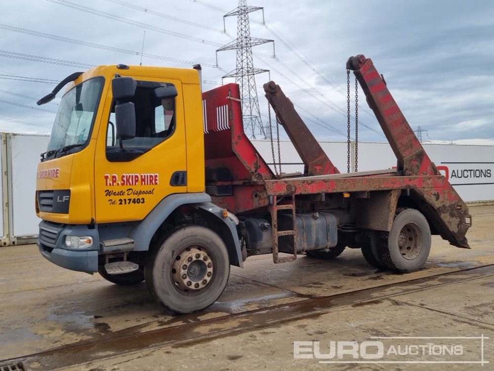 2007 DAF LF - Ramenový nosič kontajnerov: obrázek 1 2007 DAF LF - Ramenový nosič kontajnerov: obrázek 1