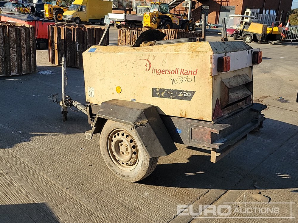 2007 Ingersoll Rand 720 - Mobilní kompresor: obrázek 3 2007 Ingersoll Rand 720 - Mobilní kompresor: obrázek 3